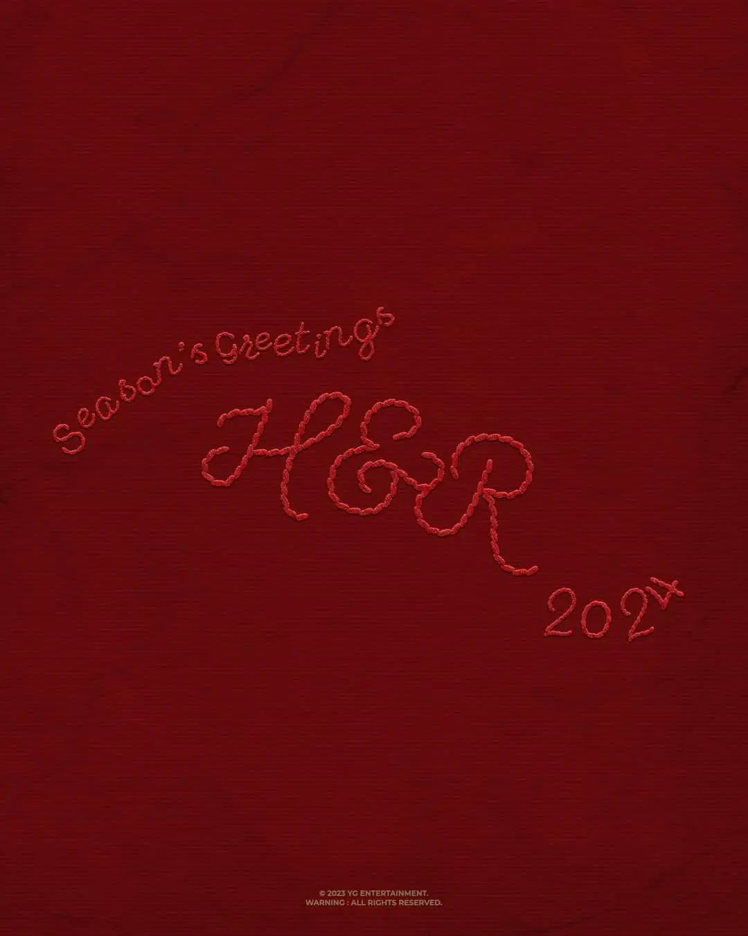 Rosé (BLACKPINK) - 2024 SEASON’S GREETINGS [From HANK & ROSÉ To You] - KAEPJJANG SHOP (캡짱 숍)