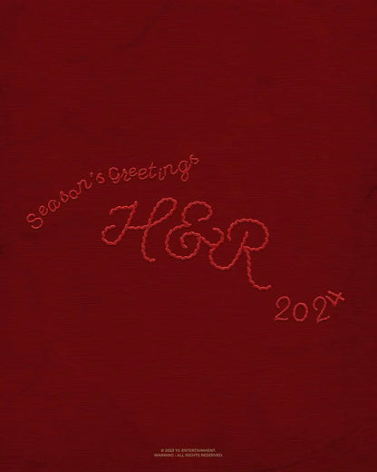 Rosé (BLACKPINK) - 2024 SEASON’S GREETINGS [From HANK & ROSÉ To You] - KAEPJJANG SHOP (캡짱 숍)