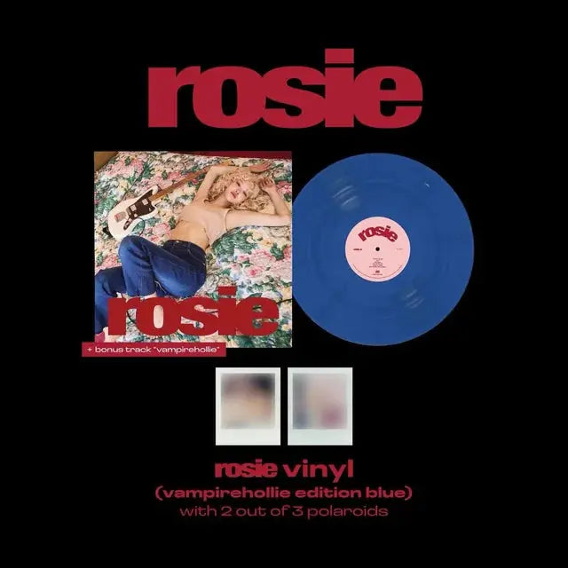 Rosé - [ROSIE]  (VAMPIREHOLLIE EDITION BLUE ) LP KAEPJJANG SHOP (캡짱 숍)