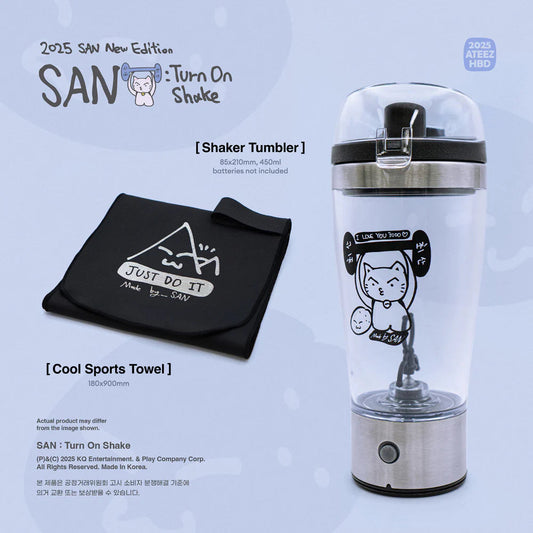 [PRE ORDER] SAN -[TURN ON SHAKER] KAEPJJANG SHOP (캡짱 숍)