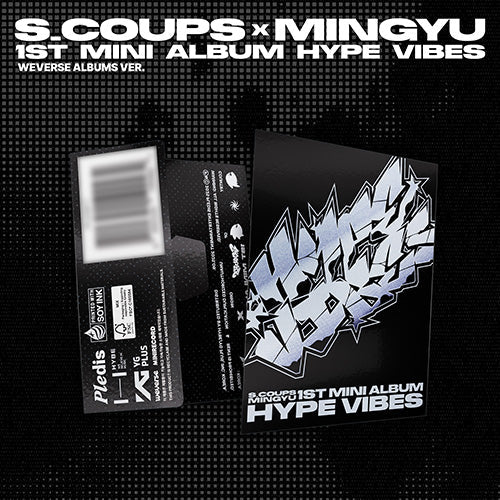 [PRE ORDER] S.COUPS x MINGYU -  [HYPE VIBES]  (Weverse Album Ver.) KAEPJJANG SHOP (캡짱 숍)