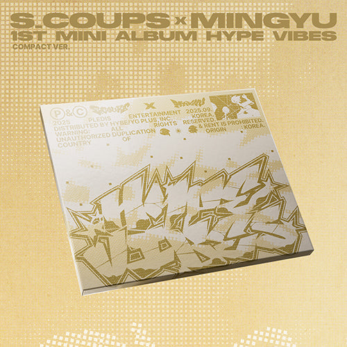 [PRE ORDER] S.COUPS x MINGYU -  [HYPE VIBES]  (COMPACT Ver.) KAEPJJANG SHOP (캡짱 숍)