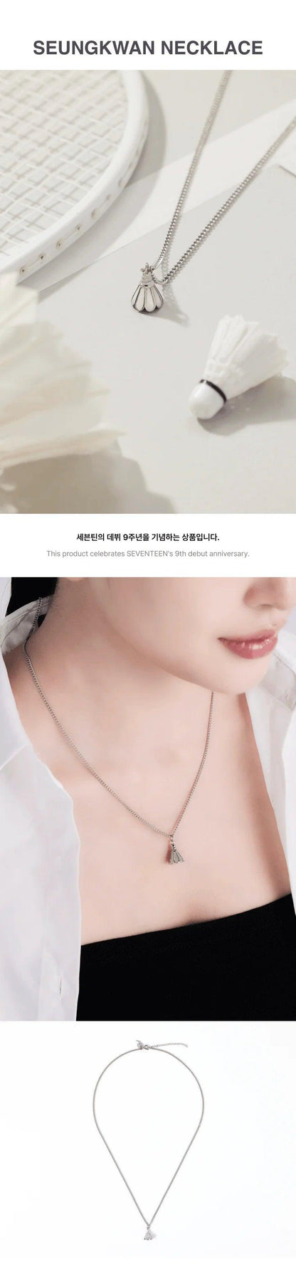 SEVENTEEN - 9TH ANNIVERSARY (Official MD) / NECKLACE : SEUNGKWAN