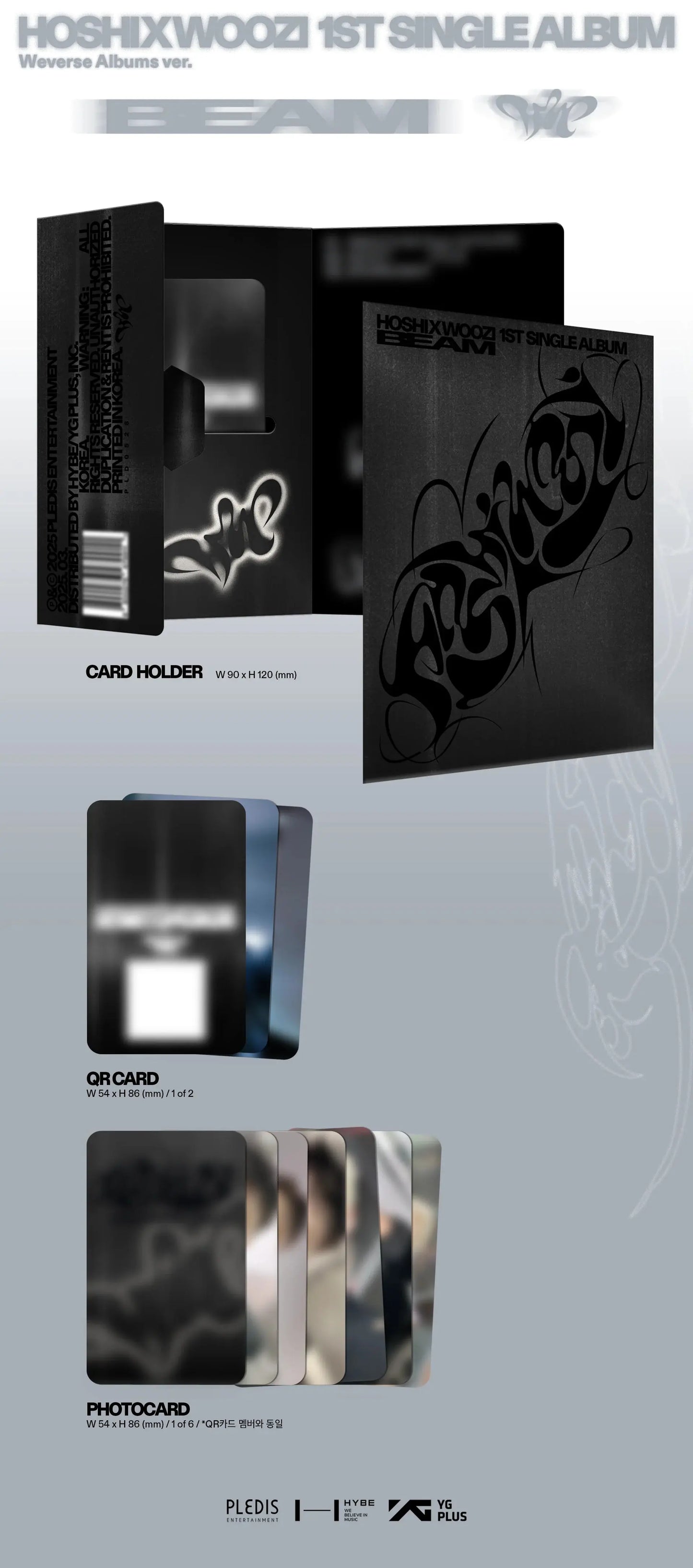SEVENTEEN HOSHI x WOOZI- [BEAM] (Weverse Album Ver.) KAEPJJANG SHOP (캡짱 숍)