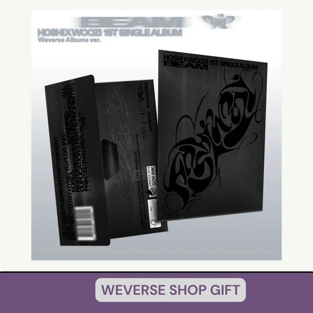 SEVENTEEN HOSHI x WOOZI- [BEAM] (Weverse Album Ver.)   (P.O.B WEVERSE SHOP GIFT) KAEPJJANG SHOP (캡짱 숍)