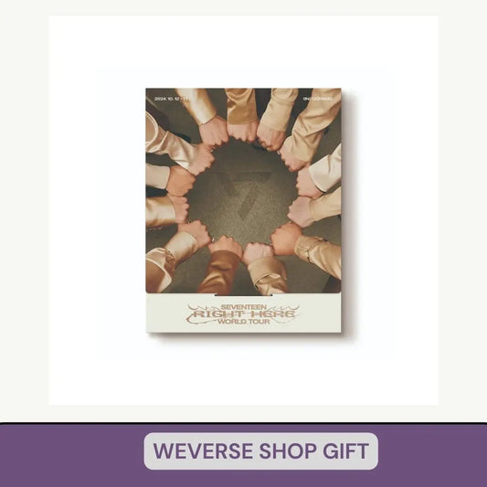 SEVENTEEN -  [RIGHT HERE] World Tour Digital Code  (P.O.B Weverse Shop) KAEPJJANG SHOP (캡짱 숍)