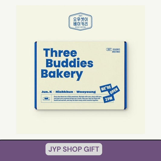 [PRE ORDER] 2PM -  2027 SEASON’S GREETINGS [THREE BUDDIES BAKERY] (P.O.B JYP SHOP) DH GLOBAL