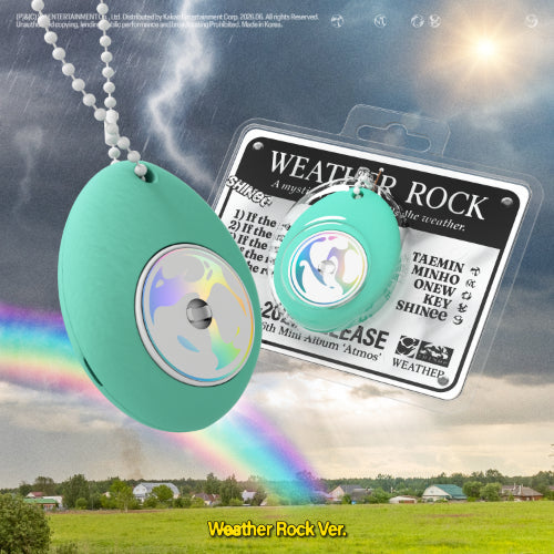 [PRE ORDER] SHINEE - [ATMOS]  (Weather Rock Ver.) KAEPJJANG SHOP (캡짱 숍)