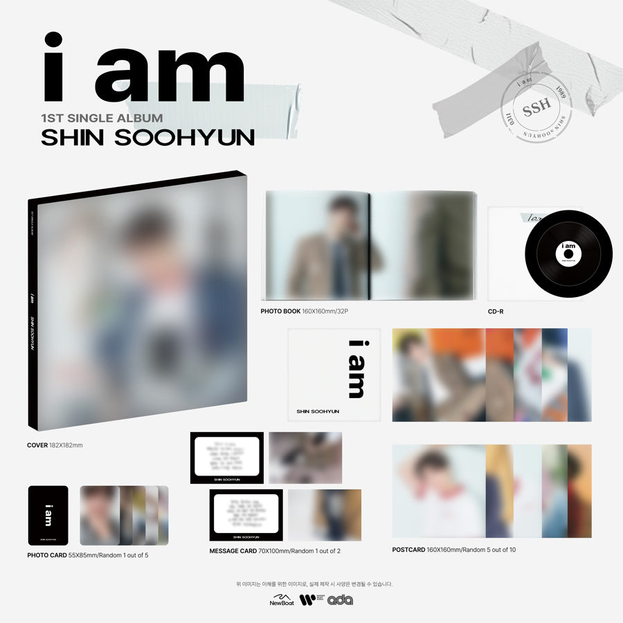 [PRE ORDER] SHIN SOOHYUN - [i am]