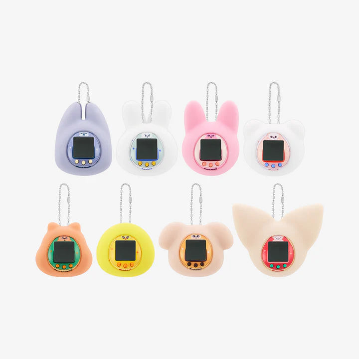 [PRE ORDER] STRAY KIDS - [SKZOO X DAMAGOTCHI] (Official MD) TAMAGOTCHI & CASE SET KAEPJJANG SHOP (캡짱 숍)