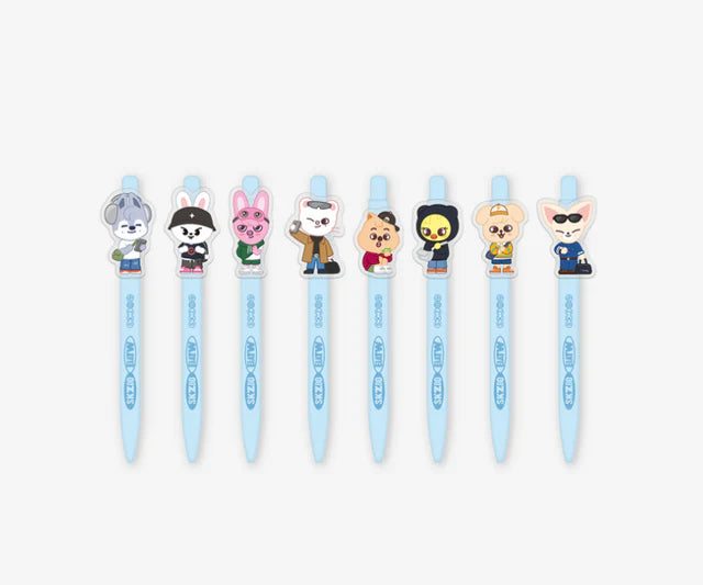[PRE ORDER] STRAY KIDS - [Everywhere All Around The World] (Official MD)  SKZOO ACRYLIC GEL PEN KAEPJJANG SHOP (캡짱 숍)