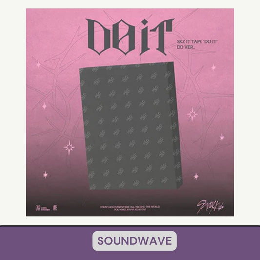 [PRE ORDER] STRAY KIDS -  SKZ IT TAPE [DO IT] (Limited : DO Ver.)  (POB SOUNDWAVE) KAEPJJANG SHOP (캡짱 숍)