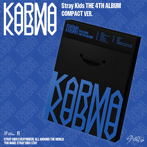 [PRE ORDER] STRAY KIDS  -  [KARMA]  (COMPACT Ver.) KAEPJJANG SHOP (캡짱 숍)