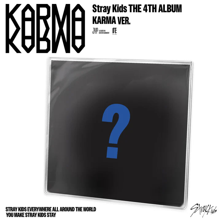 [PRE ORDER] STRAY KIDS  -  [KARMA]  (LIMITED Ver.) KAEPJJANG SHOP (캡짱 숍)
