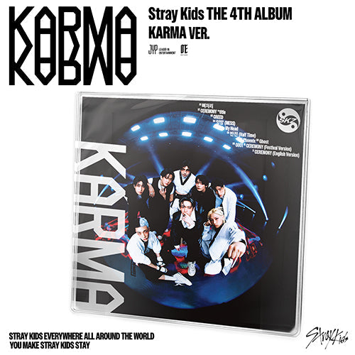 [PRE ORDER] STRAY KIDS  -  [KARMA]  (LIMITED Ver.) KAEPJJANG SHOP (캡짱 숍)
