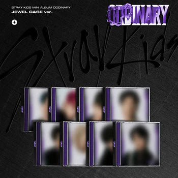 STRAY KIDS- Mini Album [ODDINARY]  (JEWEL CASE Ver.) KAEPJJANG SHOP (캡짱 숍)