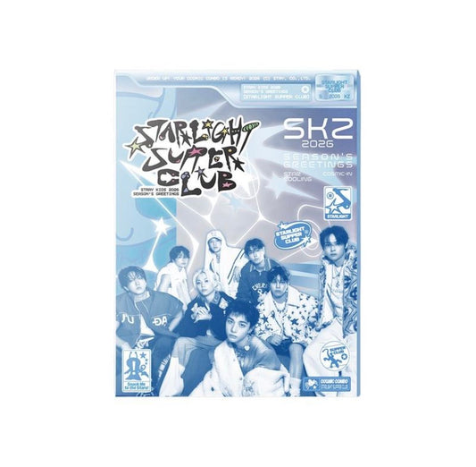 [PRE ORDER] STRAY KIDS - 2026 SEASON’S GREETINGS [STARLIGHT SUPPER CLUB] KAEPJJANG SHOP (캡짱 숍)