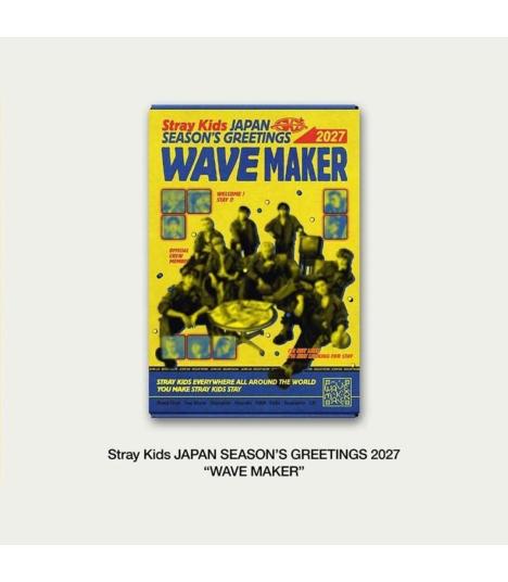 STRAY KIDS - JAPAN 2027 SEASON’S GREETINGS [WAVE MAKER] CD JAPAN