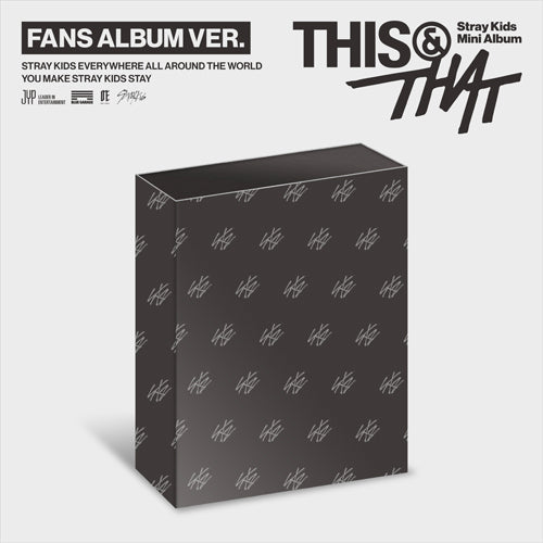 [PRE ORDER] STRAY KIDS -  [THIS & THAT]  (FANS Ver.) DH GLOBAL
