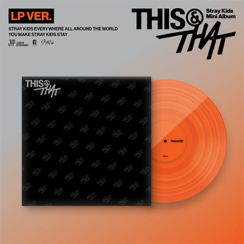 [PRE ORDER] STRAY KIDS -  [THIS & THAT] (LP Ver.) KAEPJJANG SHOP (캡짱 숍)