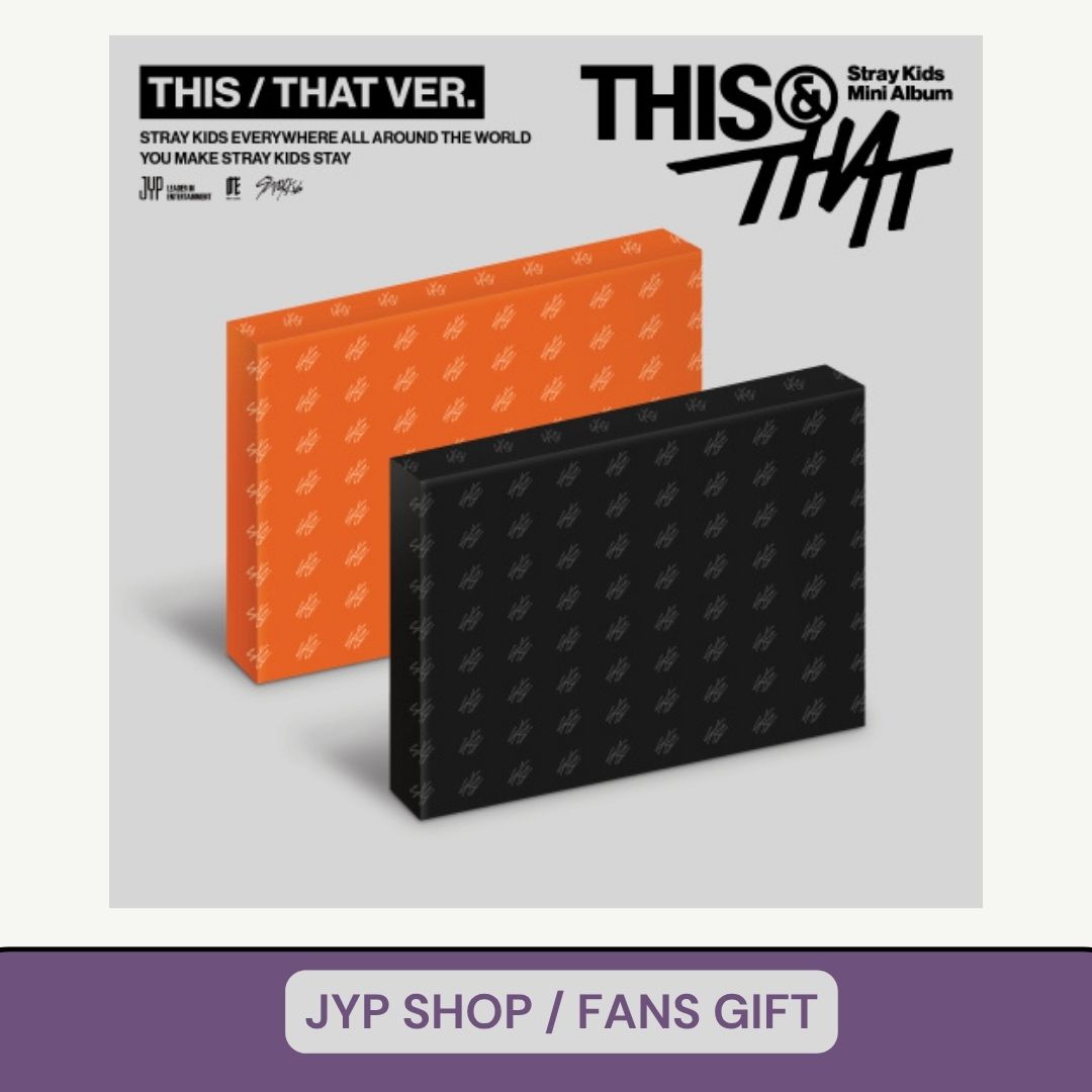 [PRE ORDER] STRAY KIDS -  [THIS & THAT] (P.O.B JYP SHOP (FANS)) DH GLOBAL