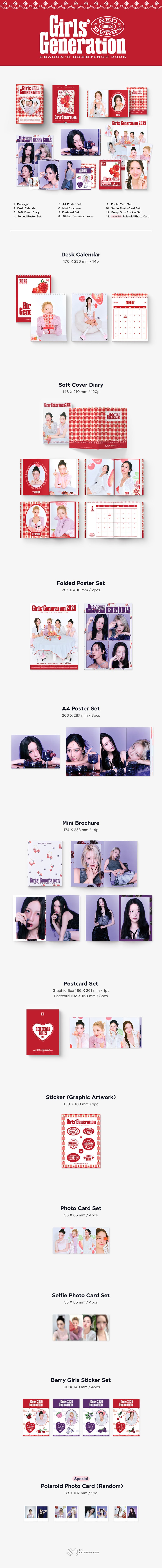 [PRE ORDER] GIRL'S GENERATION - 2025 SEASON’S GREETINGS