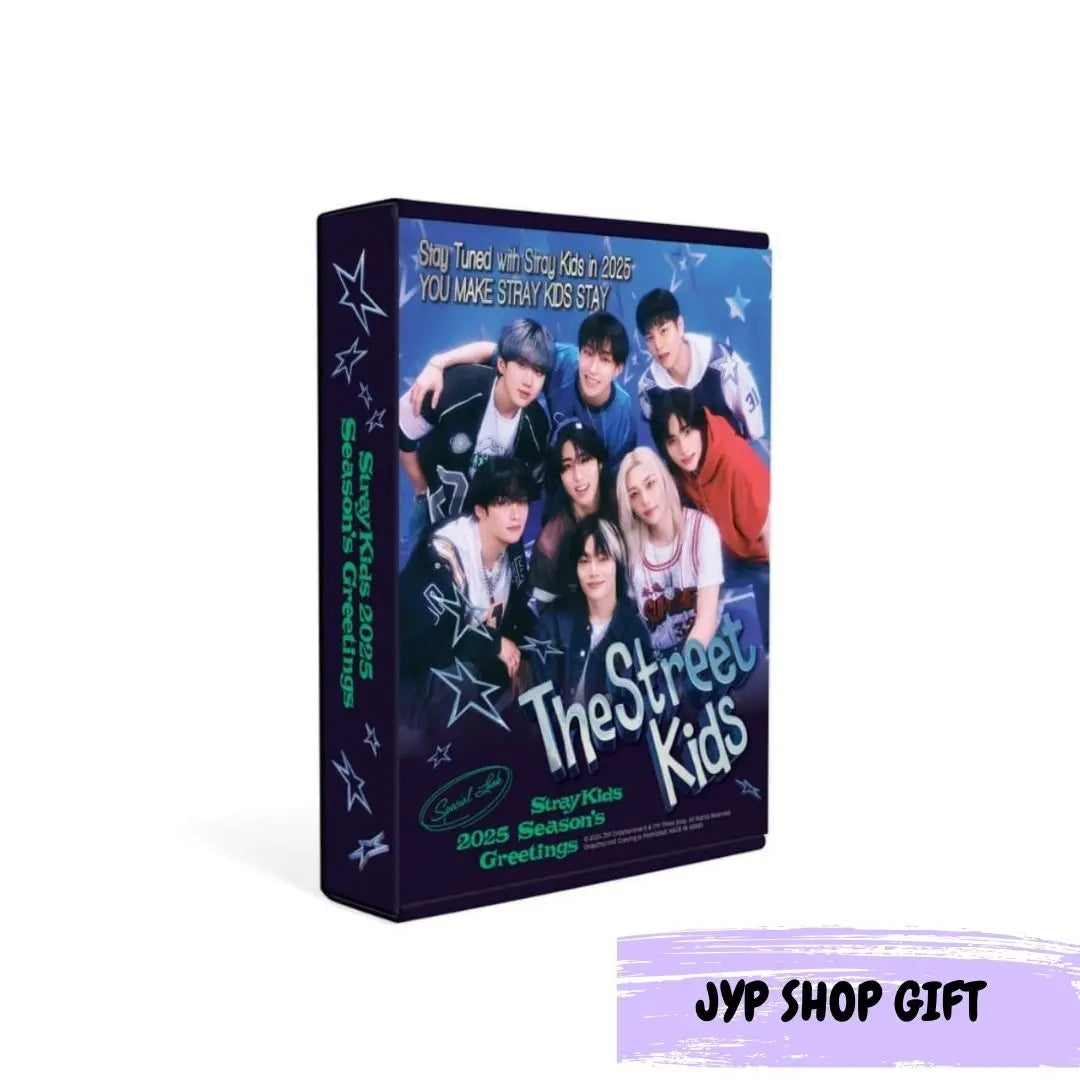STRAY KIDS  - 2025 SEASON’S GREETINGS [THE STREET KIDS]  (P.O.B JYP SHOP) KAEPJJANG SHOP (캡짱 숍)