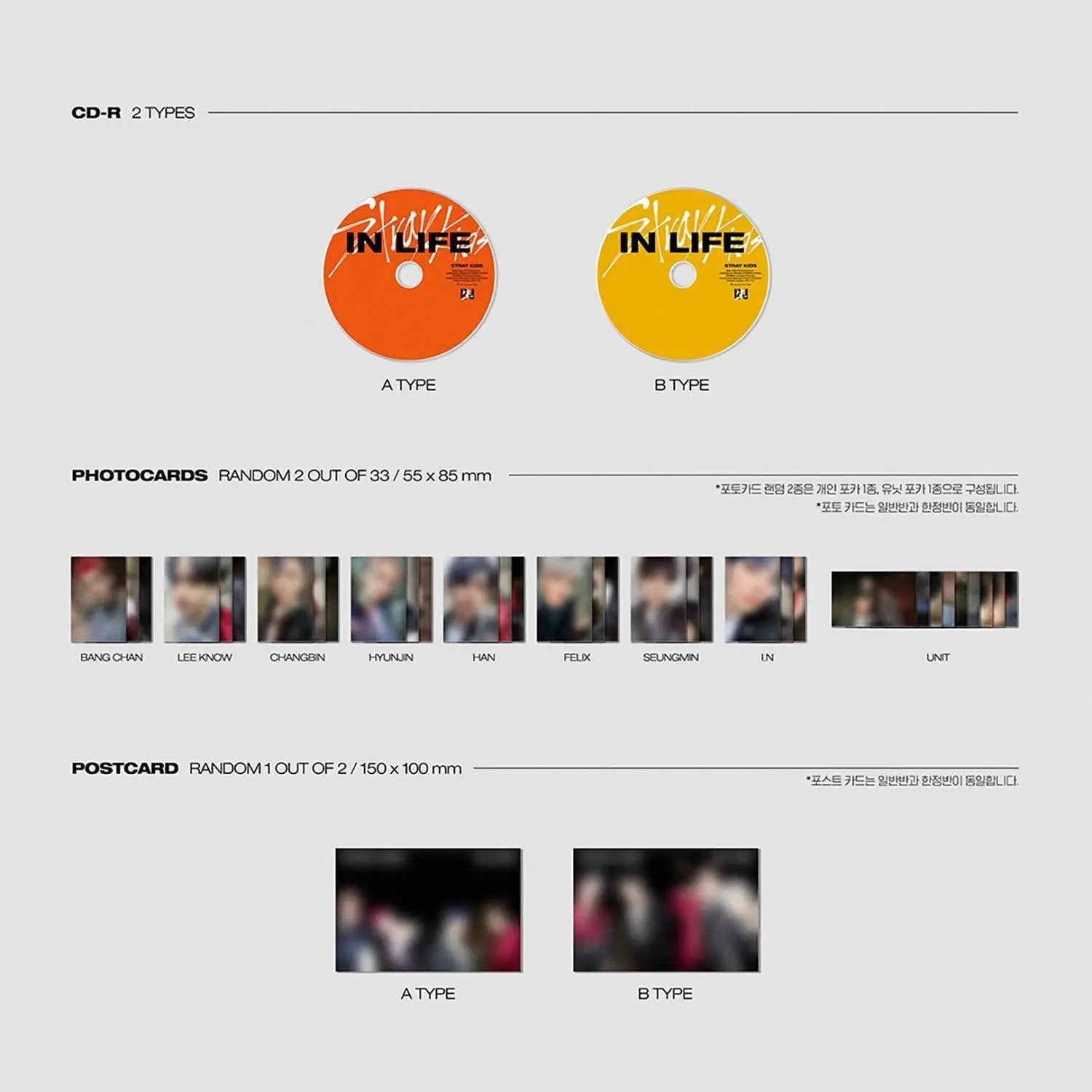 STRAY KIDS - Repackage Vol.1 [IN生 (IN LIFE)] - KAEPJJANG SHOP (캡짱 숍)