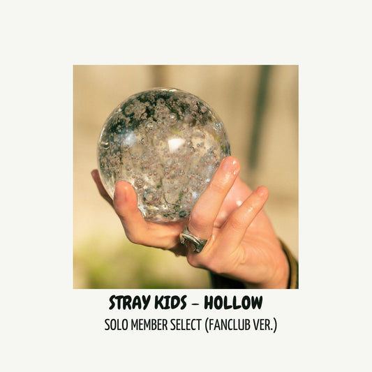 [PRE ORDER] STRAY KIDS - [HOLLOW] (SOLO MEMBER SELECT (Fanclub Ed.)) KAEPJJANG SHOP (캡짱 숍)