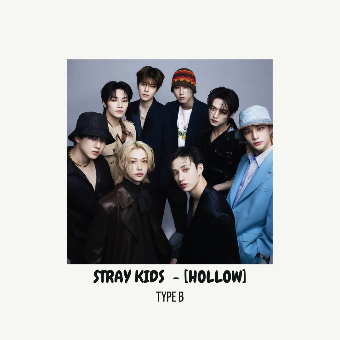 [PRE ORDER] STRAY KIDS - [HOLLOW] (Limited Ed. / TYPE B) KAEPJJANG SHOP (캡짱 숍)