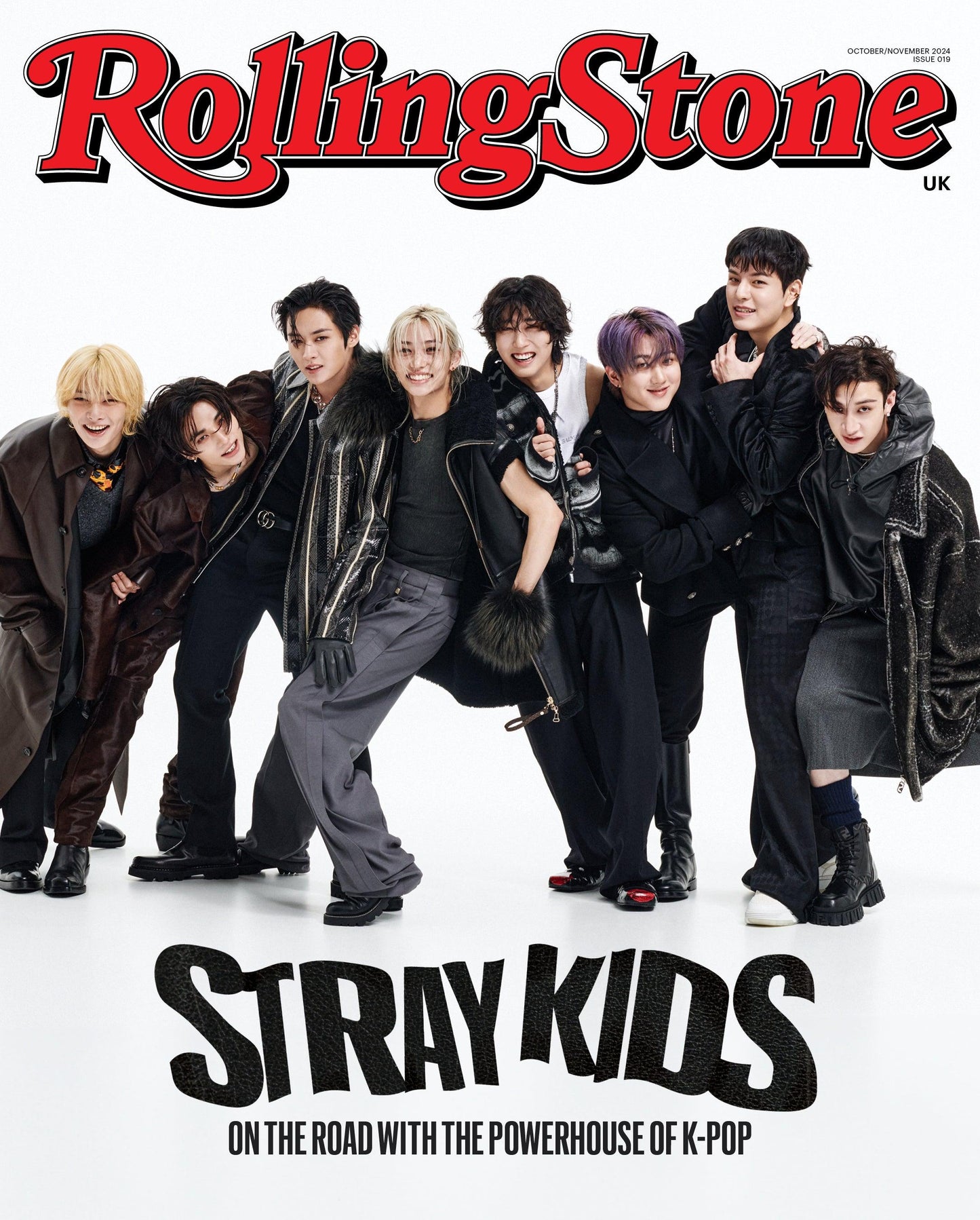 ROLLING STONE UK MAGAZINE /  Cover : STRAY KIDS