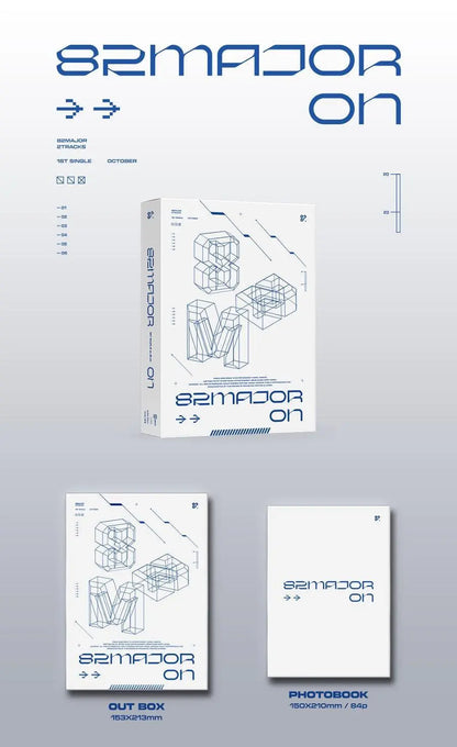 82MAJOR- Single Album Vol.01 [ON] - KAEPJJANG SHOP (캡짱 숍)