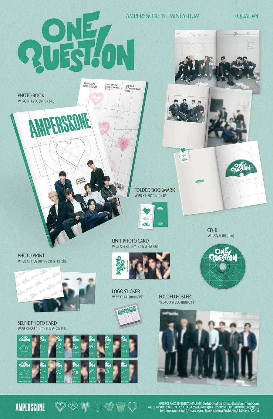 [SUR DEMANDE] AMPERS&ONE- [ONE QUESTION] KAEPJJANG SHOP (캡짱 숍)