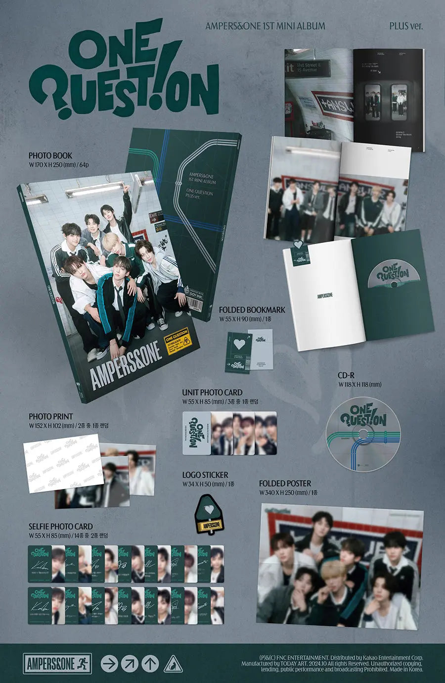[SUR DEMANDE] AMPERS&ONE- [ONE QUESTION] KAEPJJANG SHOP (캡짱 숍)