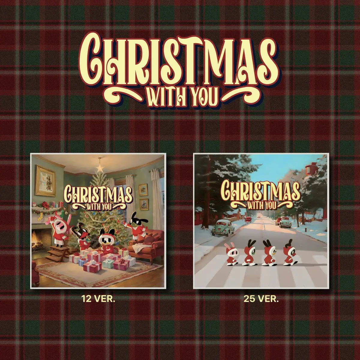 [SUR DEMANDE] BANG&JUNG&YOO&MOON (B.A.P) - [CHRISTMAS WITH YOU] KAEPJJANG SHOP (캡짱 숍)
