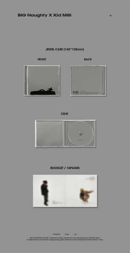 [SUR DEMANDE] BIG NAUGHTY x KID MILLI  - [+] KAEPJJANG SHOP (캡짱 숍)