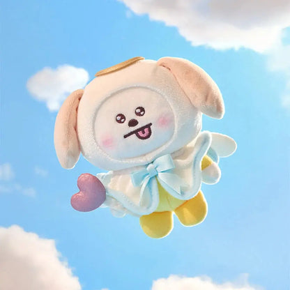 [SUR DEMANDE] BT21 - [ANGEL & VILLAIN] ANGEL PLUSH KAEPJJANG SHOP (캡짱 숍)
