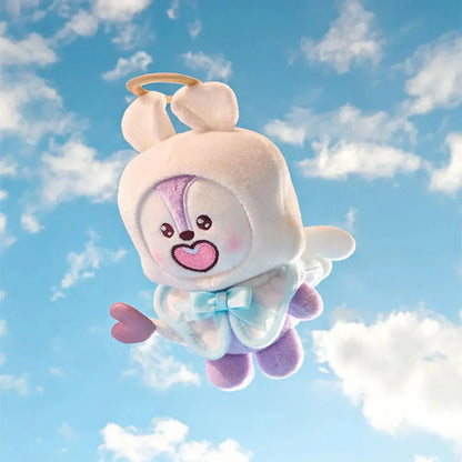 [SUR DEMANDE] BT21 - [ANGEL & VILLAIN] ANGEL PLUSH KAEPJJANG SHOP (캡짱 숍)