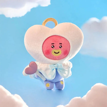 [SUR DEMANDE] BT21 - [ANGEL & VILLAIN] ANGEL PLUSH KAEPJJANG SHOP (캡짱 숍)