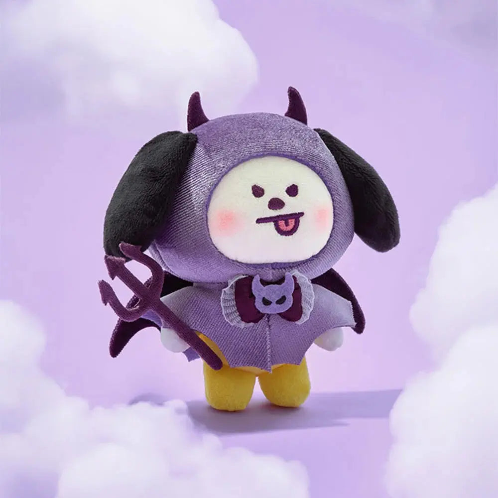 [SUR DEMANDE] BT21 - [ANGEL & VILLAIN] VILLAIN PLUSH KAEPJJANG SHOP (캡짱 숍)