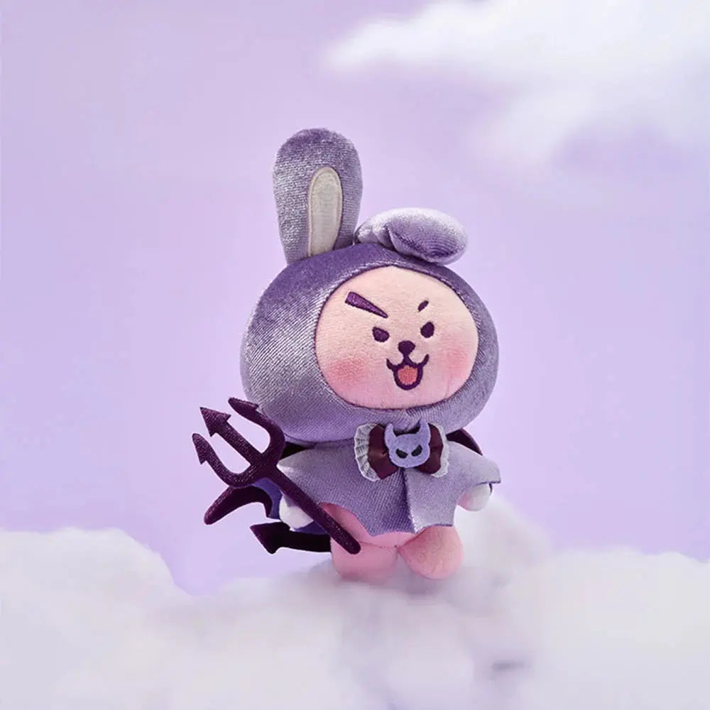[SUR DEMANDE] BT21 - [ANGEL & VILLAIN] VILLAIN PLUSH KAEPJJANG SHOP (캡짱 숍)