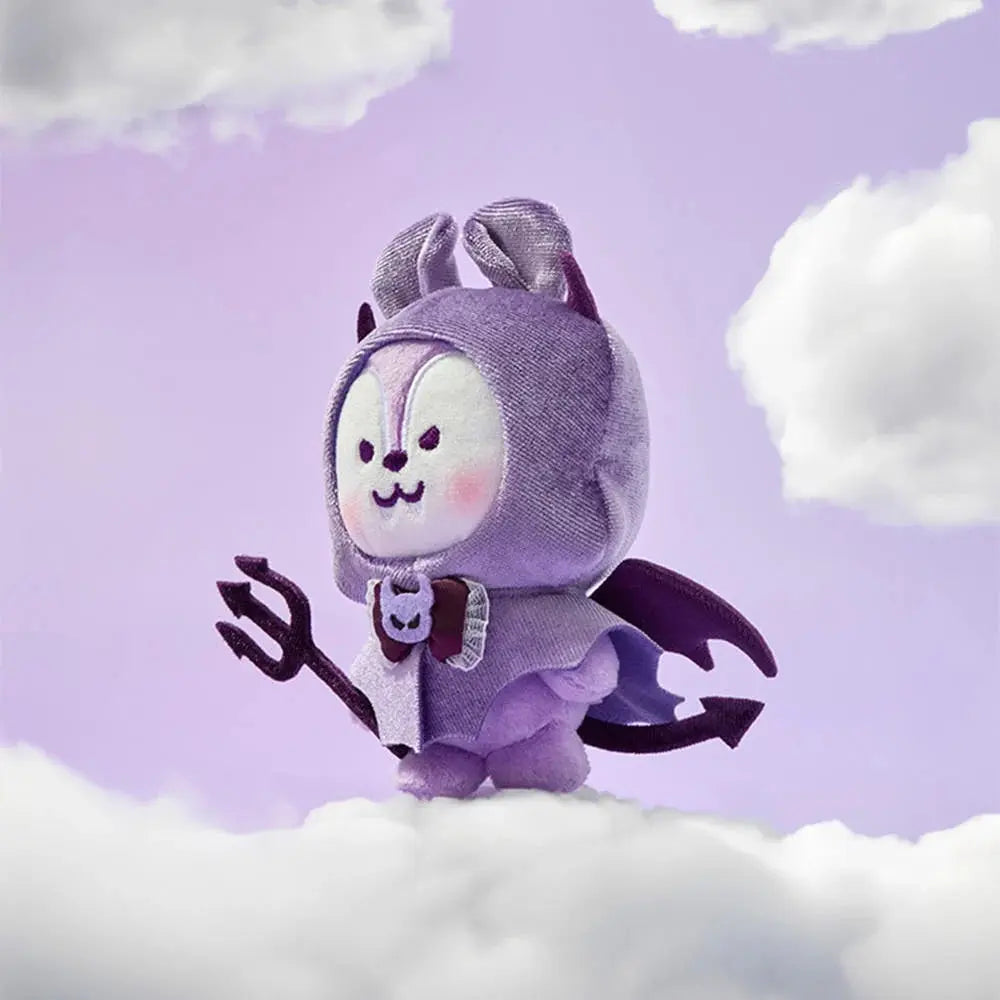 [SUR DEMANDE] BT21 - [ANGEL & VILLAIN] VILLAIN PLUSH KAEPJJANG SHOP (캡짱 숍)