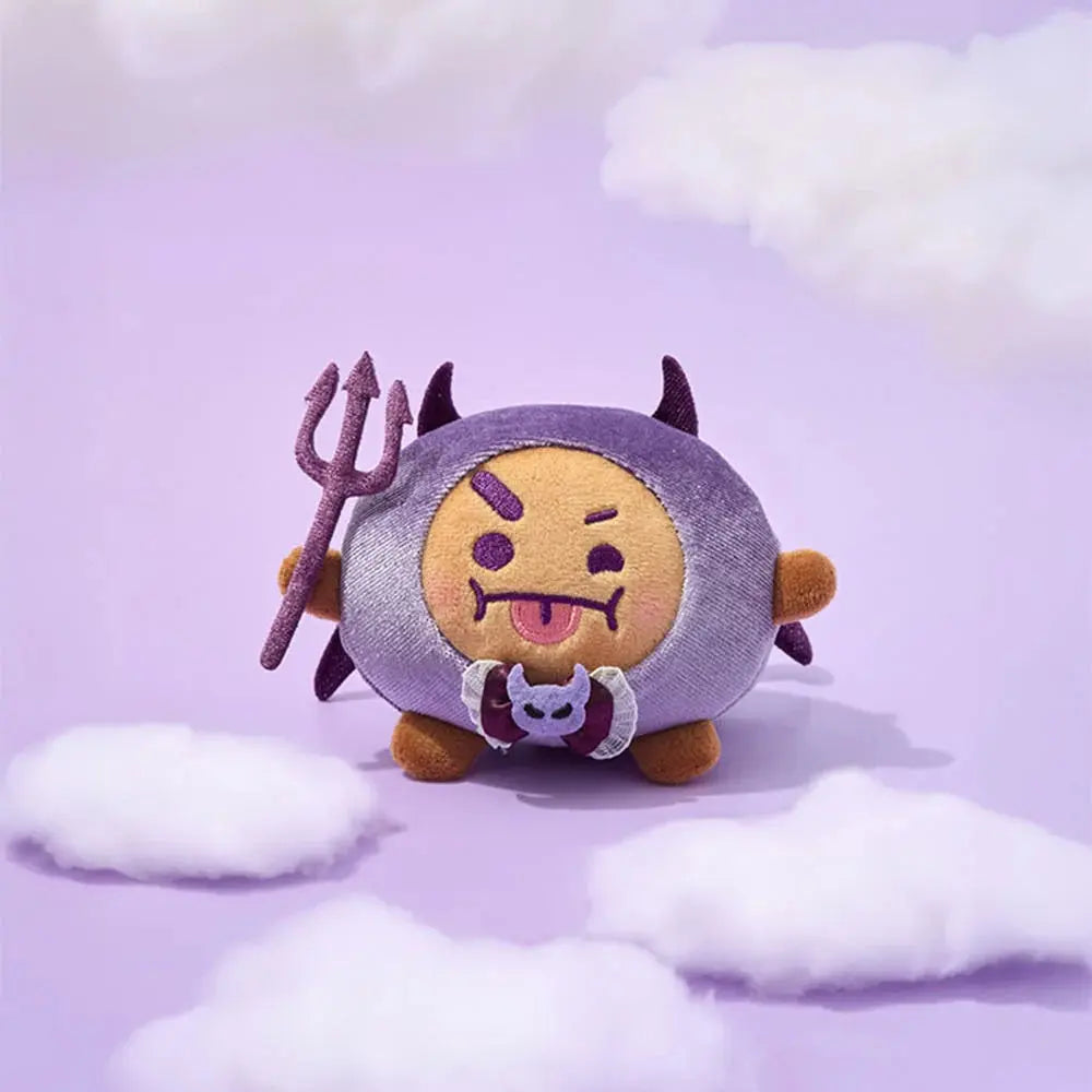 [SUR DEMANDE] BT21 - [ANGEL & VILLAIN] VILLAIN PLUSH KAEPJJANG SHOP (캡짱 숍)