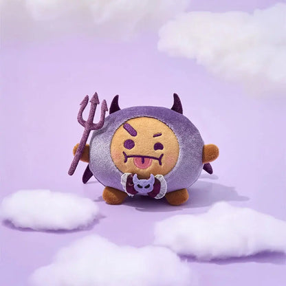 [SUR DEMANDE] BT21 - [ANGEL & VILLAIN] VILLAIN PLUSH KAEPJJANG SHOP (캡짱 숍)