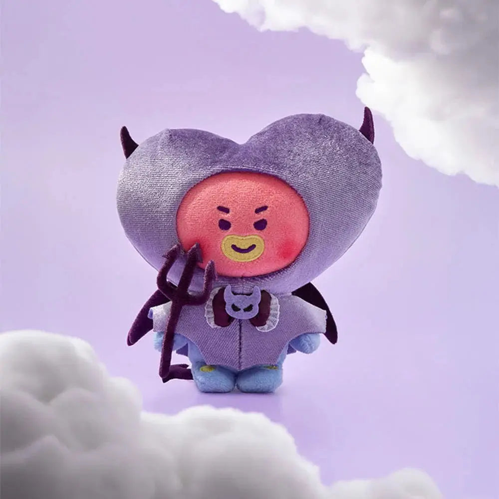 [SUR DEMANDE] BT21 - [ANGEL & VILLAIN] VILLAIN PLUSH KAEPJJANG SHOP (캡짱 숍)