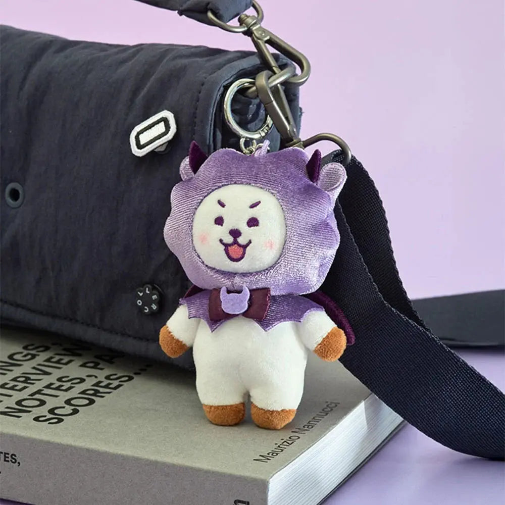 [SUR DEMANDE] BT21 - [ANGEL & VILLAIN] VILLAIN PLUSH KEYRING KAEPJJANG SHOP (캡짱 숍)