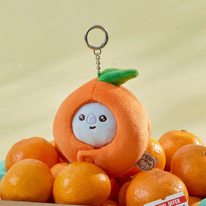 [SUR DEMANDE] BT21 - [ORANGE PARTY] BABY DOLL KEYRING KAEPJJANG SHOP (캡짱 숍)