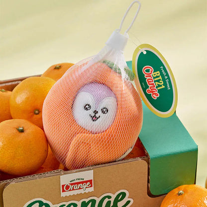 [SUR DEMANDE] BT21 - [ORANGE PARTY] BABY DOLL KEYRING KAEPJJANG SHOP (캡짱 숍)