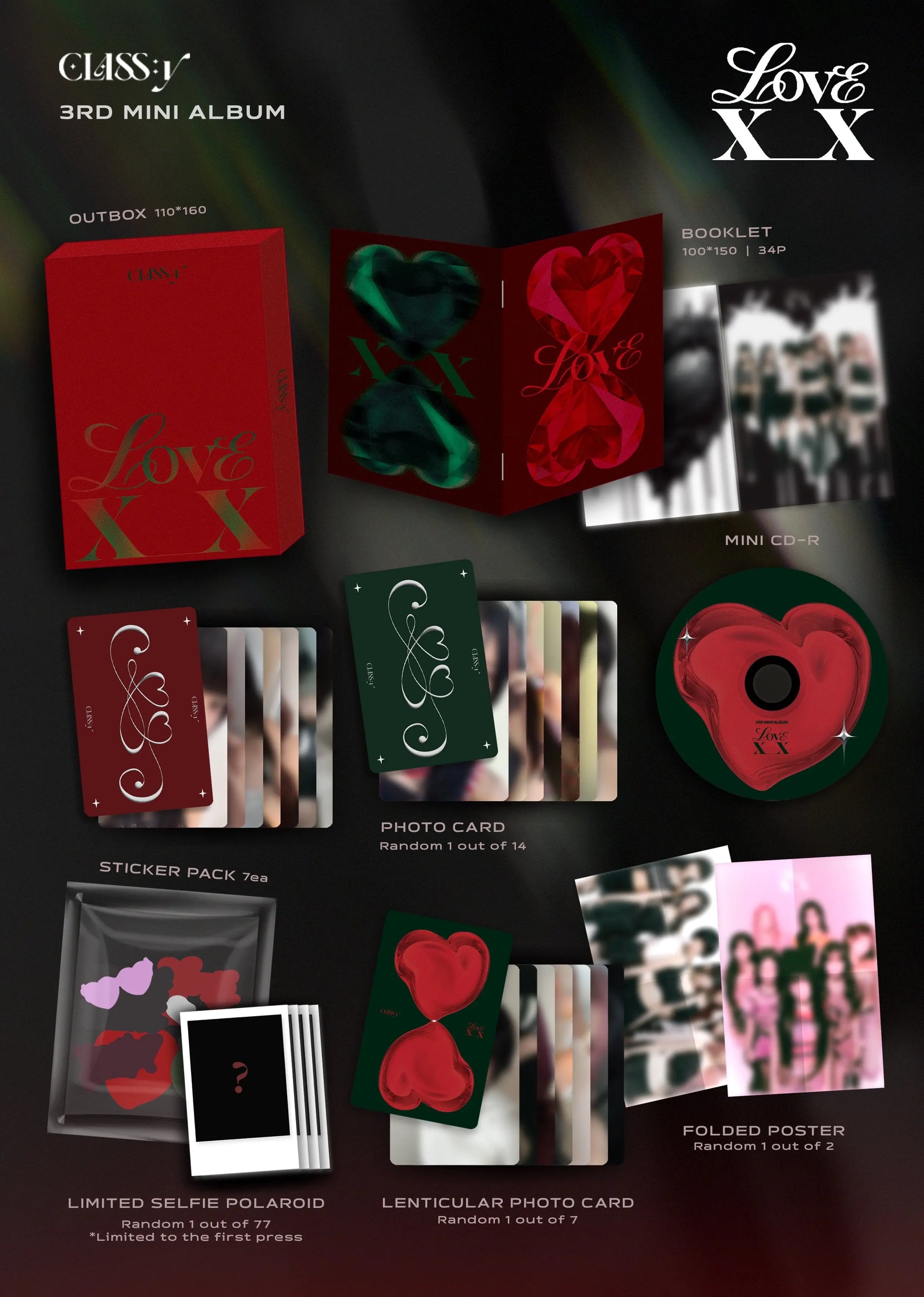 [SUR DEMANDE] CLASS:y  - [LOVE XX] KAEPJJANG SHOP (캡짱 숍)