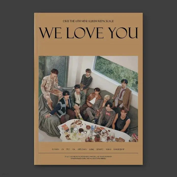 DKB - Mini Album Vol.6 (Repackage) [WE LOVE YOU] - KAEPJJANG SHOP (캡짱 숍)